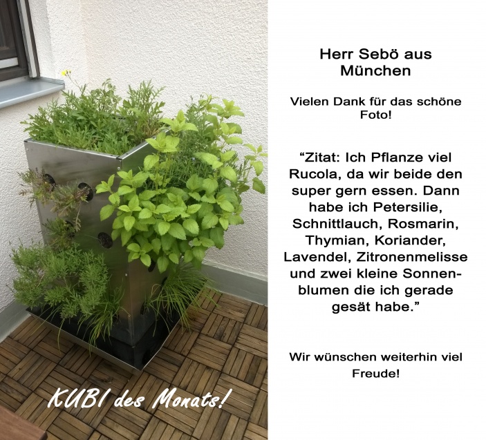 KUBI des Monats 13 2015-10 KUBI des Monats Sebö München